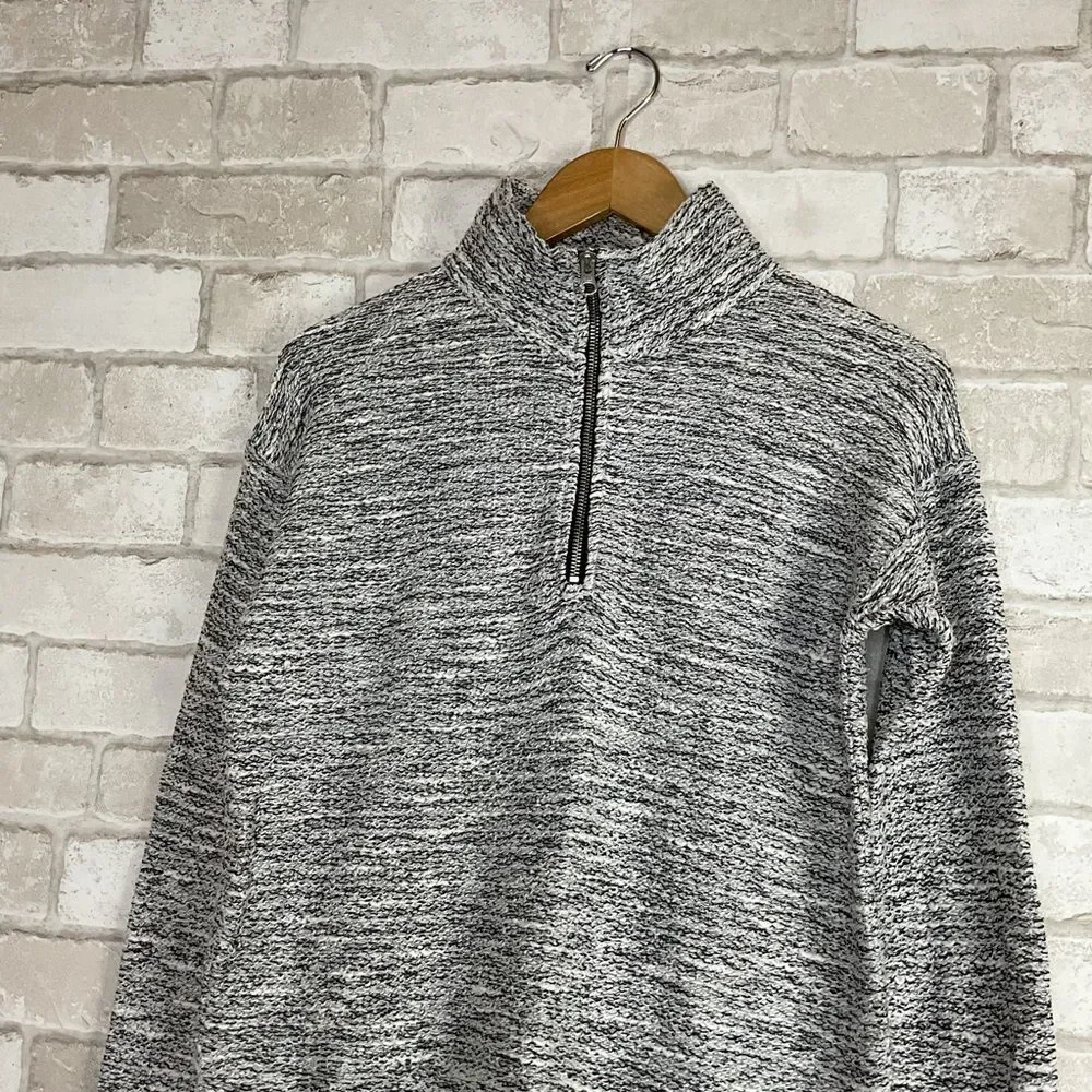 J. Crew Marled Half-Zip Pullover Sweater Size S